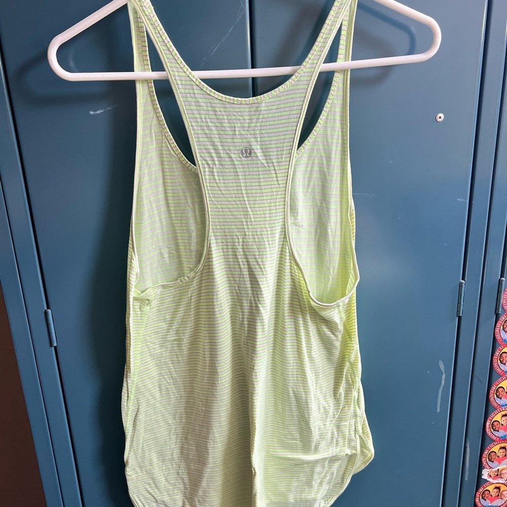 Lululemon racer back tank top